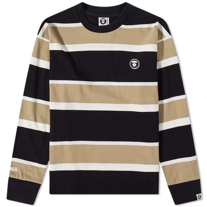 Photo: AAPE Long Sleeve Stripe Tee