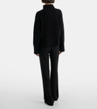 Fforme Julie cropped wool and cashmere sweater