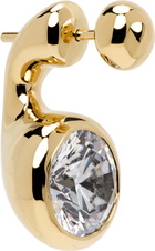 Maria Black Gold Mermaid Single Earring