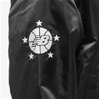 New Balance Men's Hoops Invitational Jacket in Black