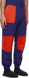 Gucci Purple & Red The North Face Edition Paneled Lounge Pants