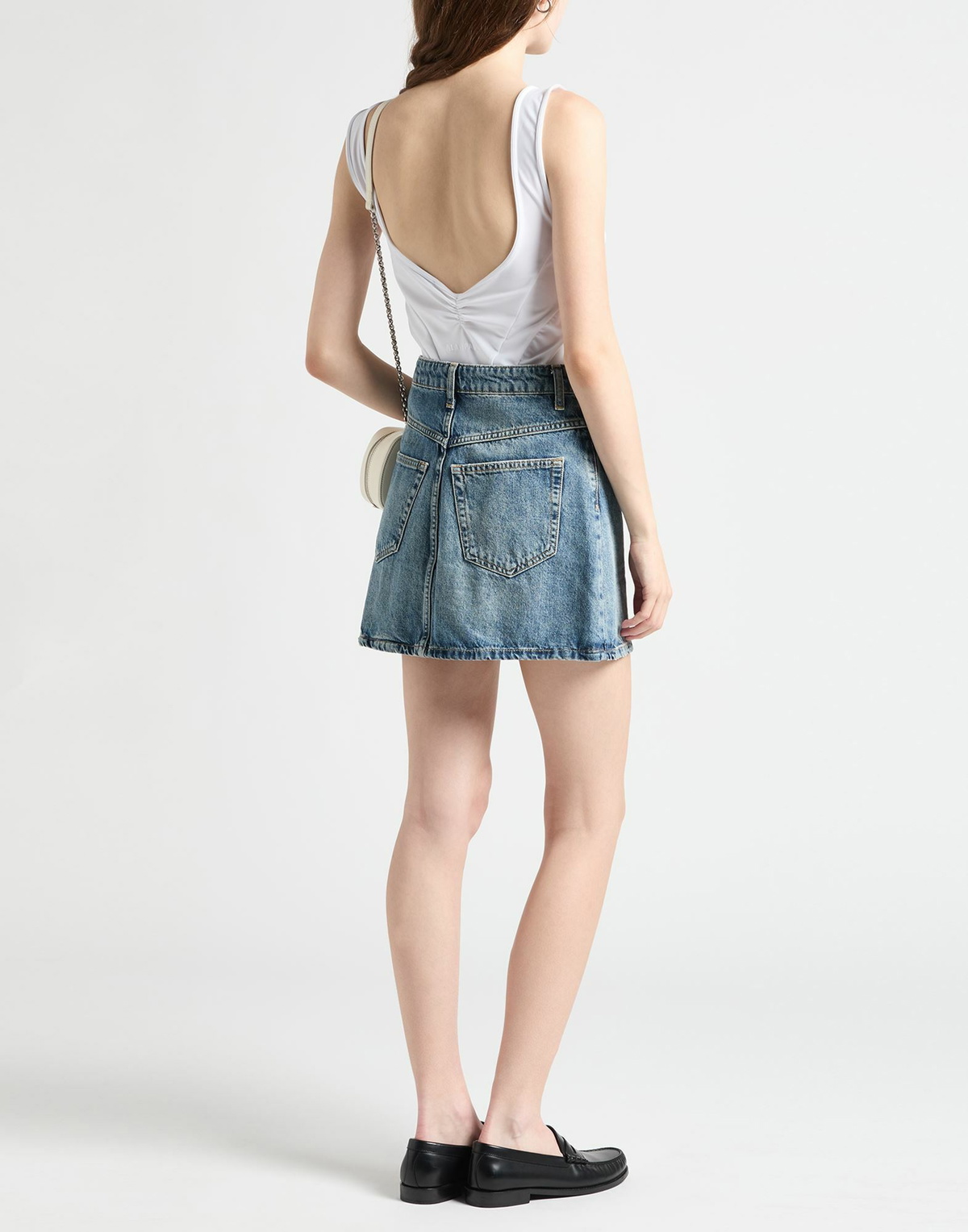 Alainpaul Womens Bodysuit in White