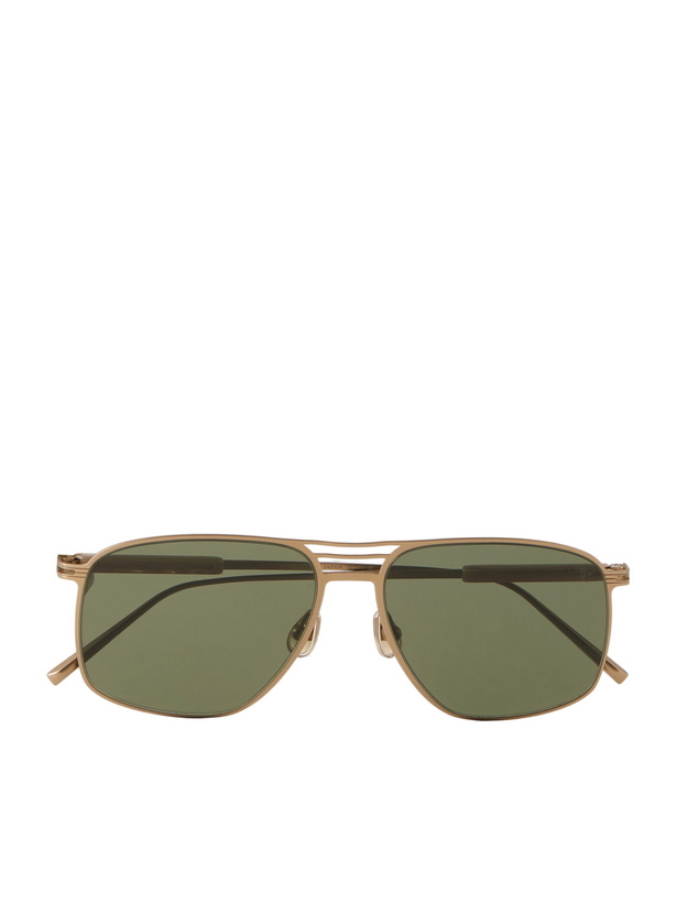 Photo: Brunello Cucinelli - Aviator-Style Titanium Sunglasses