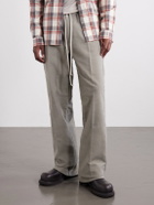 Rick Owens - Creeper Gabe Washed Leather Lace-Up Boots - Brown
