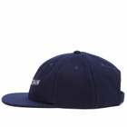 Café Mountain Men's Script Logo Wool Cap in Navy 