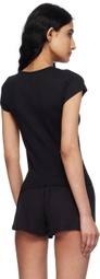 Cou Cou Black 'The Baby Regular' T-Shirt