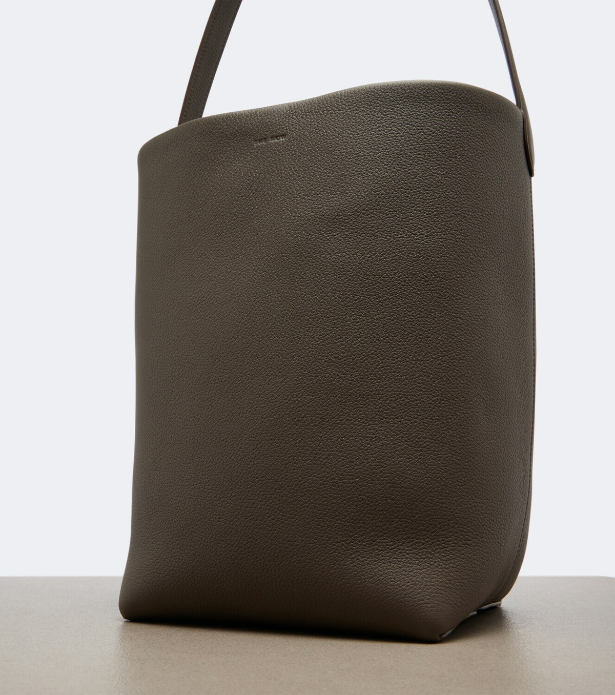 The Row N/S Park Medium leather tote bag