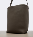 The Row N/S Park Medium leather tote bag