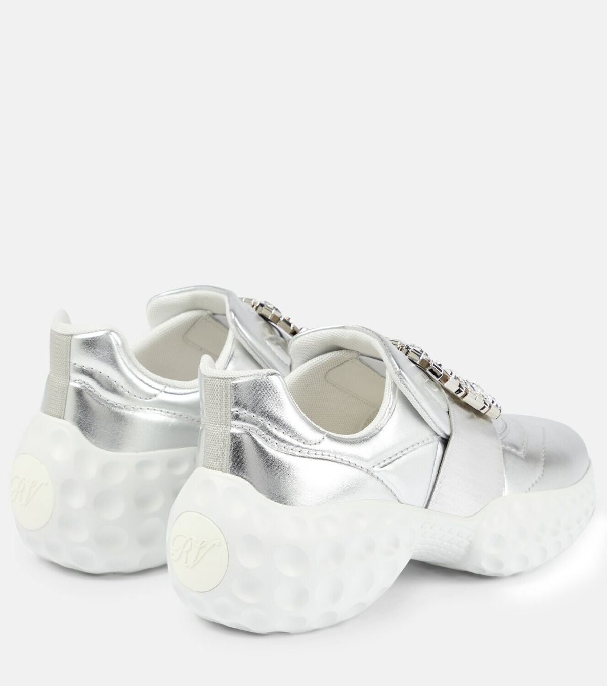 Roger Vivier Viv' Run faux leather sneakers Roger Vivier Roger Vivier Viv' Run faux leather sneakers Roger Vivier