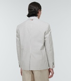 Thom Browne - Tricolor pinstriped cotton blazer