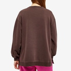 Stylerunner Women's Solstice Crew Neck Pullover Sweat in Sepia