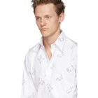 Thom Browne White Toy Icon Oxford Shirt