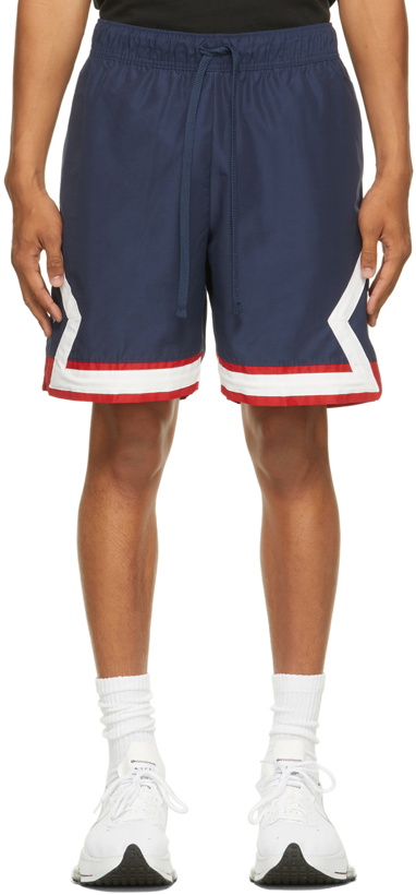 Photo: Nike Jordan Navy Paris Saint-Germain Edition Jumpman Shorts