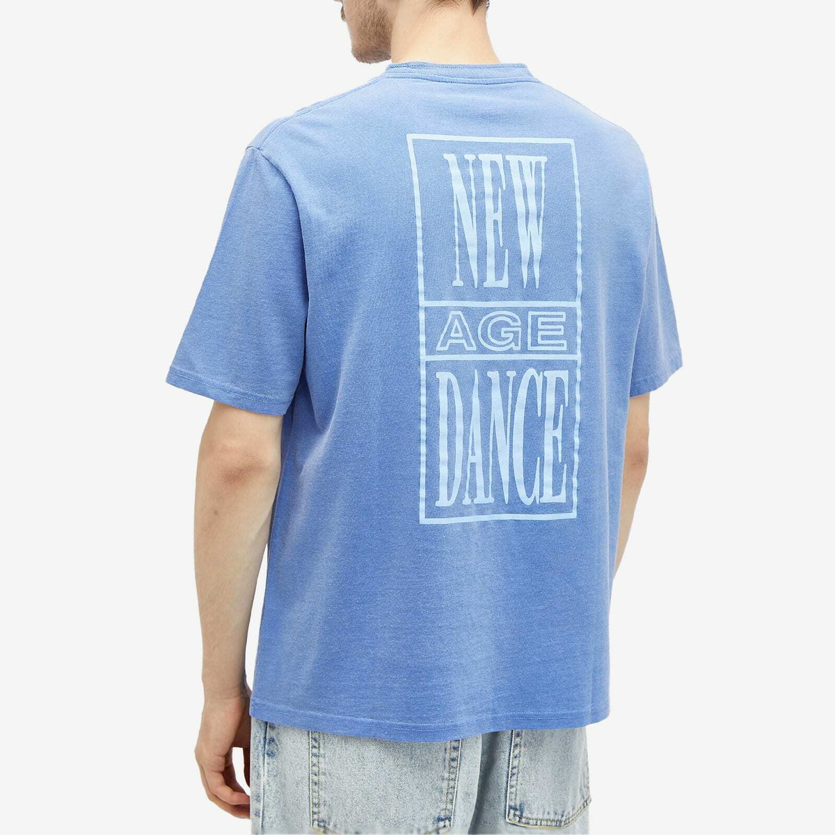 Magic Castles Men's New Age Dance T-Shirt in Cobalt Blue