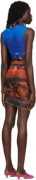 Louisa Ballou Multicolor Heatwave Minidress