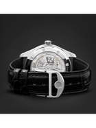 IWC Schaffhausen - Portugieser 40 Automatic 40.4mm Stainless Steel and Alligator Watch, Ref. No. IW358303