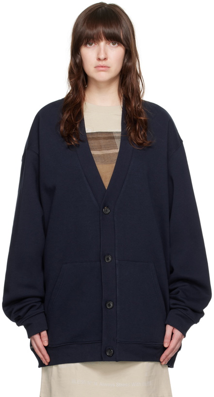 Photo: Bless Navy Nº74 Multicollection Cardigan