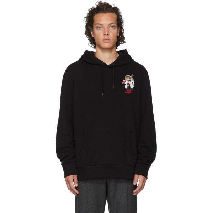 Photo: Ralph Lauren Purple Label Black Ski Bear Hoodie