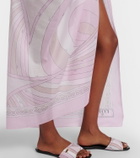 Pucci Iride cotton beach cover-up