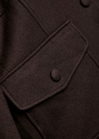 Rag & Bone Mercer Wool Jacket Dark Brown