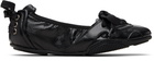Acne Studios Black Lace-Up Leather Sneakers