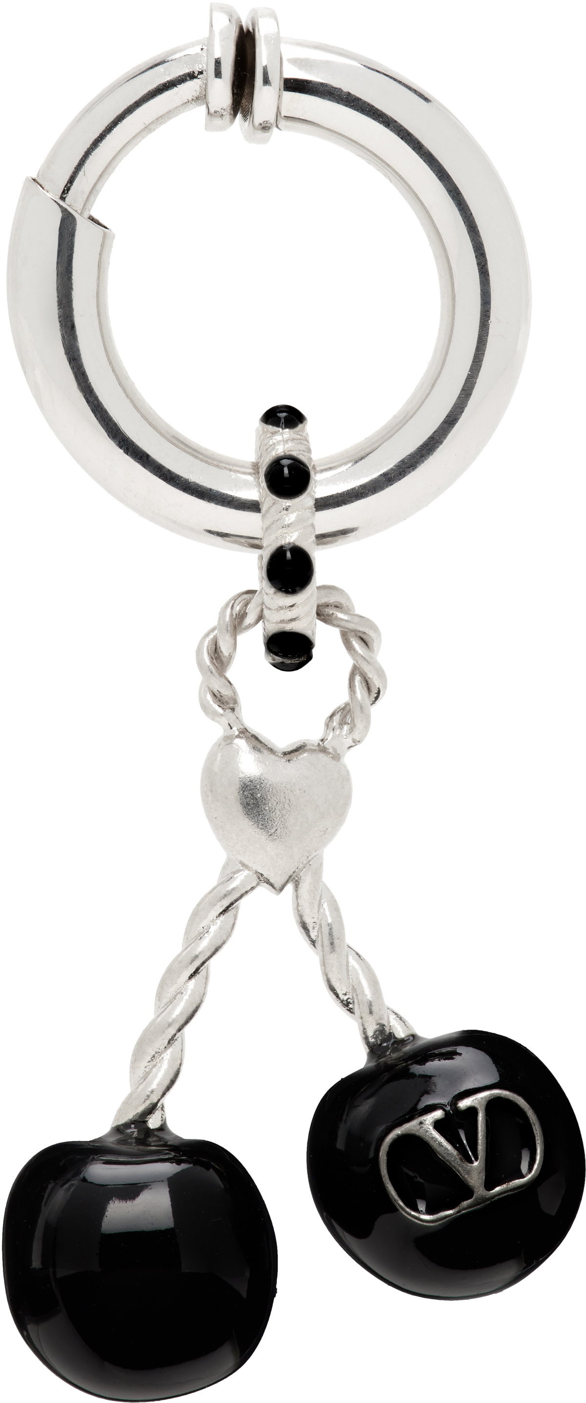 Valentino Garavani Chez Valentino Clip-On Single Earring