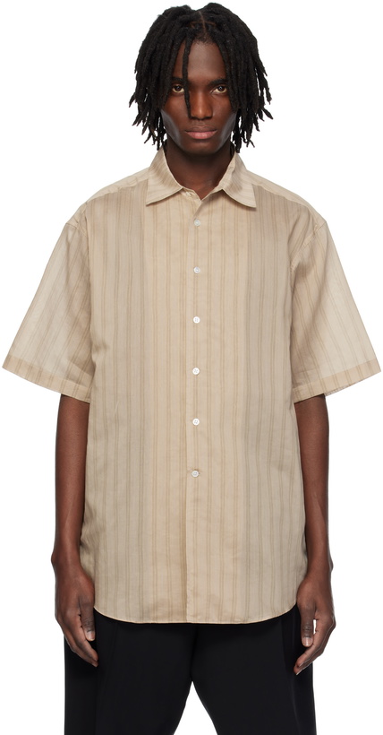 Photo: SOSHIOTSUKI Beige Vintage Lawn Shirt