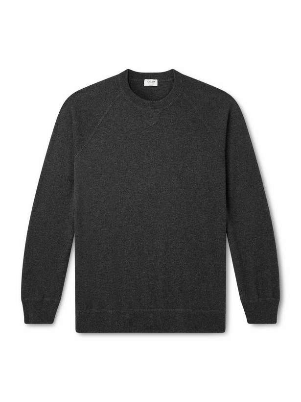 Photo: Ghiaia Cashmere - Cashmere Sweater - Gray