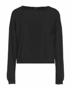 Lanston Sport Womens Top in Black
