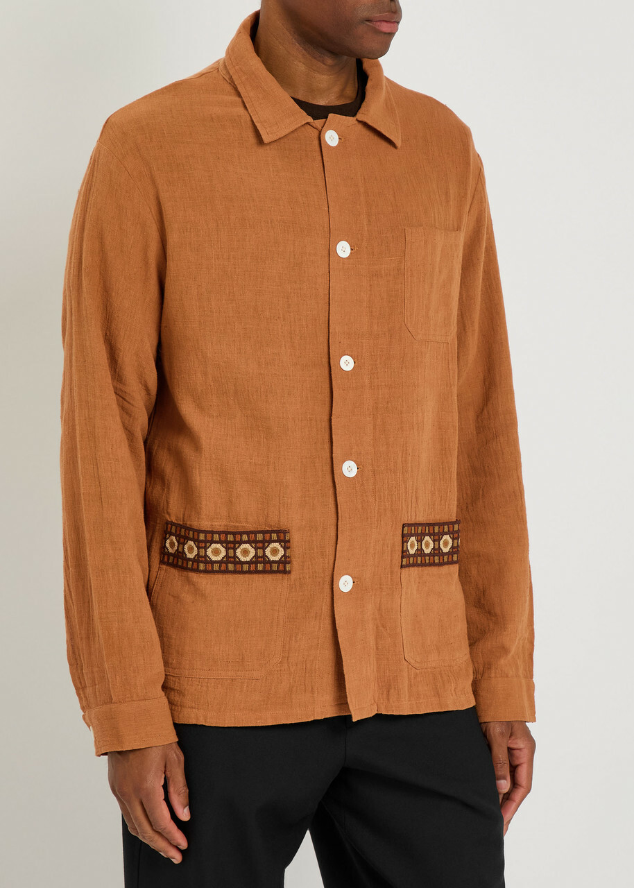 Smr Days Wittering E Cotton Overshirt Jacket Sand