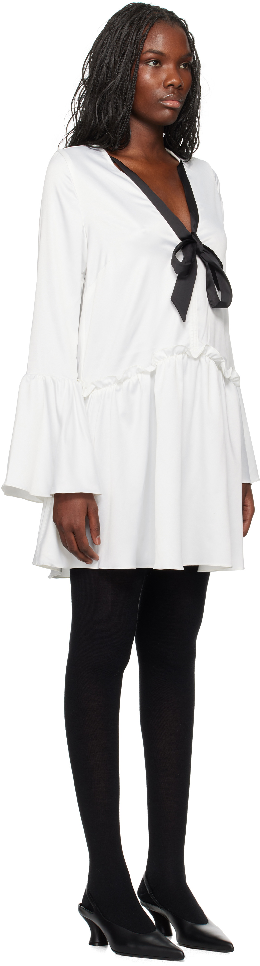 Kika Vargas White Issa Minidress