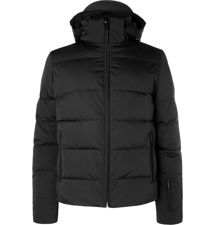 Photo: Fendi - Appliquéd Quilted Down Ski Jacket - Men - Black