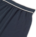 Hugo Boss - Stretch Modal-Blend Pyjama Shorts - Blue