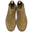 Officine Creative Brown Suede Standard 16 Boots