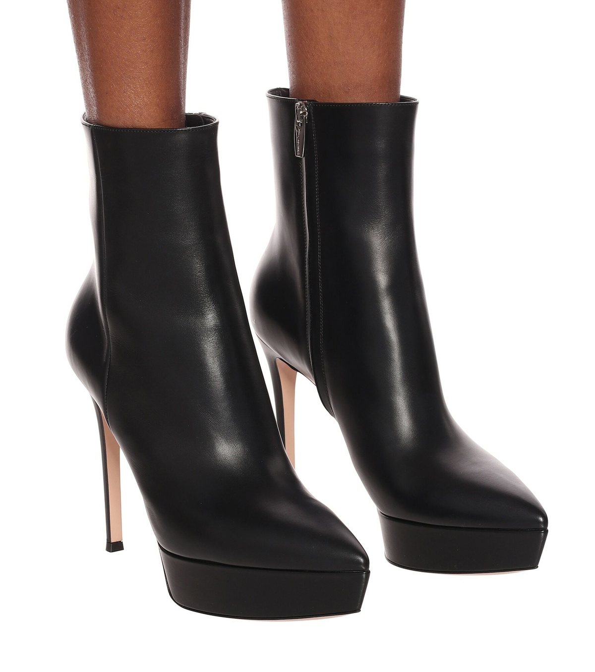 Gianvito Rossi - Dasha leather ankle boots Gianvito Rossi