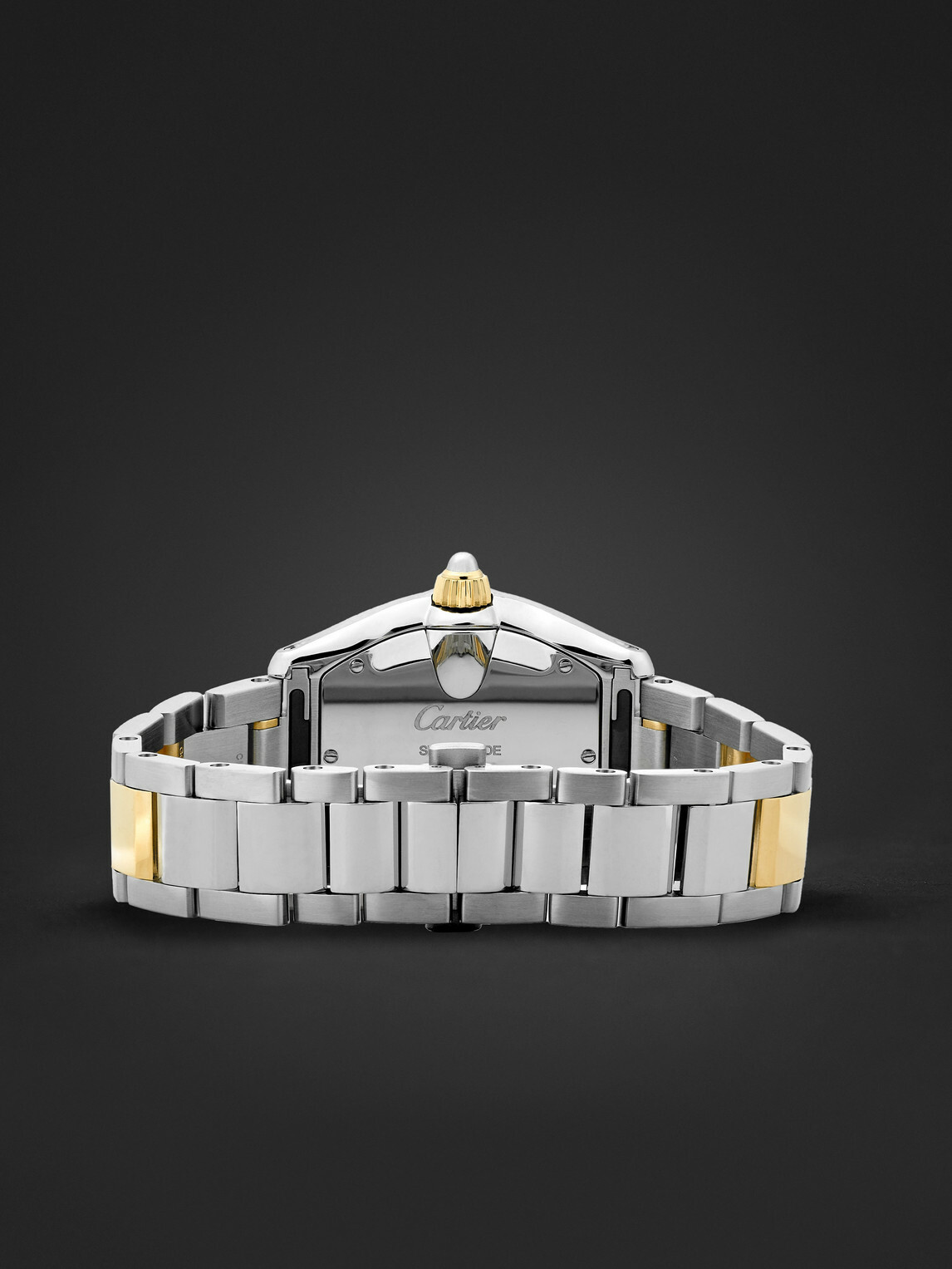 Cartier - Roadster de Cartier Automatic 42.5mm Interchangeable 18-Karat Gold, Stainless Steel and Alligator Watch, Ref. No. CRW2RD0009