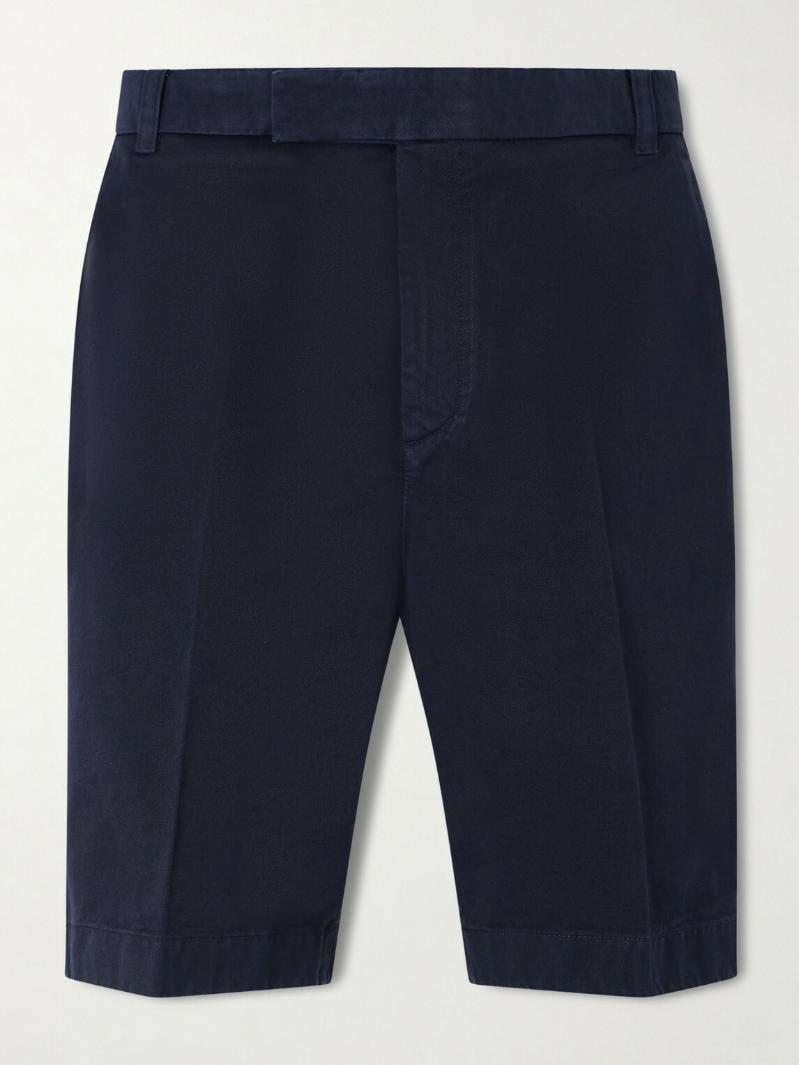 Thom Browne - Straight-Leg Cotton-Twill Shorts - Blue