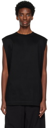 N.Hoolywood Black Sleeveless T-Shirt