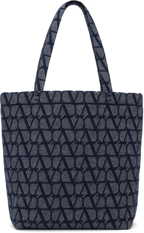 Photo: Valentino Garavani Blue Toile Iconographe Tote