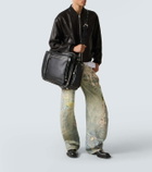 Acne Studios Camero Hotel leather shoulder bag