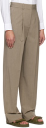 Theory Gray Pleated Trousers