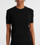 Tory Burch T Monogram jacquard T-shirt