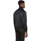 Versace Black Statues Zip-Up Jacket