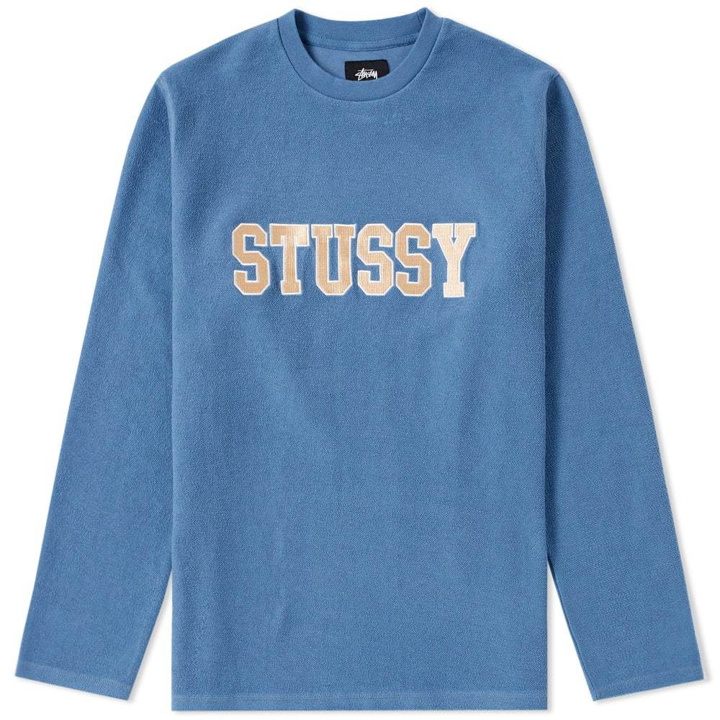 Photo: Stussy Bluto Crew Sweat Blue