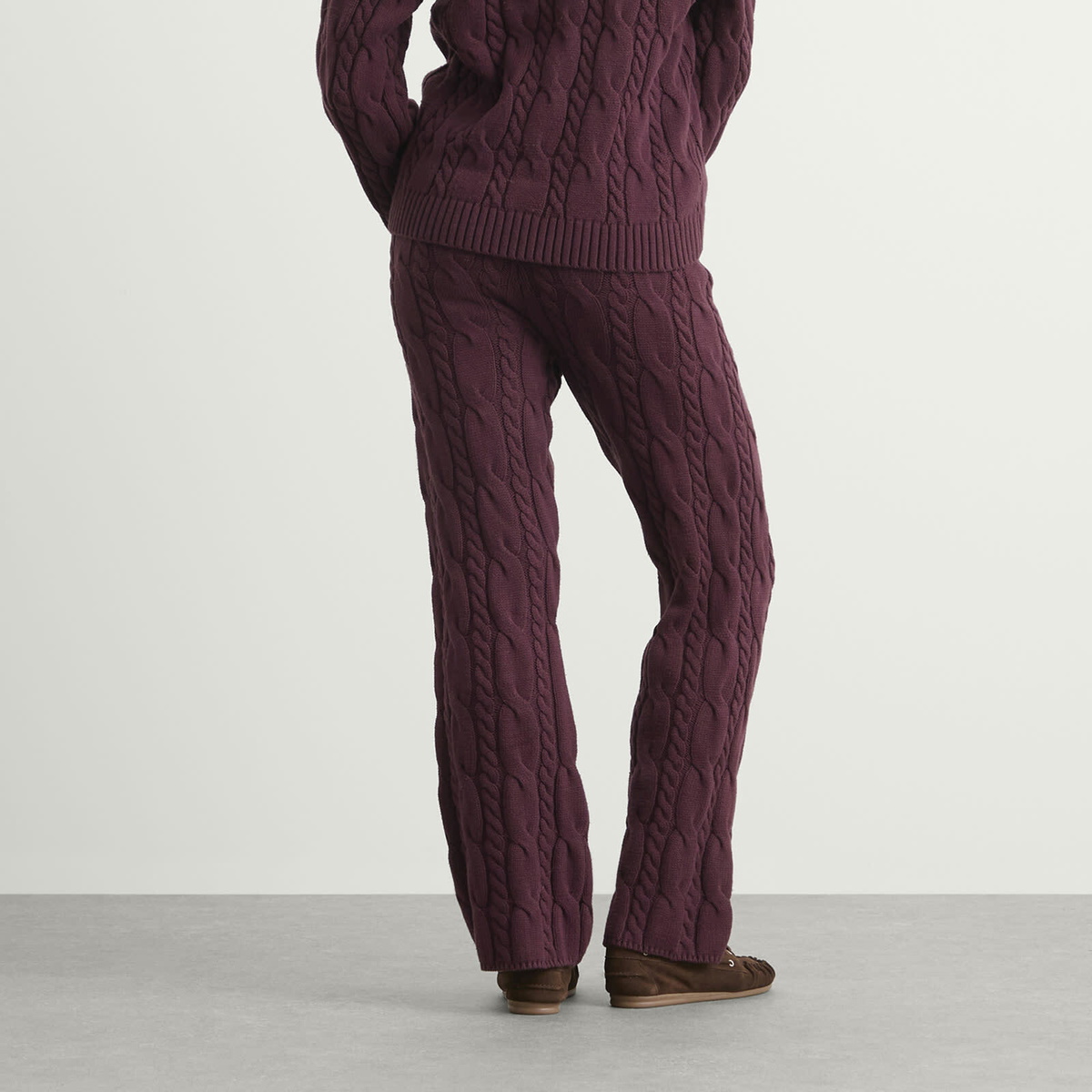 4th & Reckless Women's Jordan Trouser in Burgundy