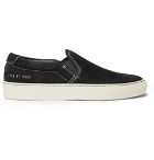 Common Projects - Suede Slip-On Sneakers - Men - Black
