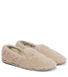 Max Mara - Feliac faux fur slippers