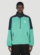 The North Face - Polartec Logo Sweatshirt in Green