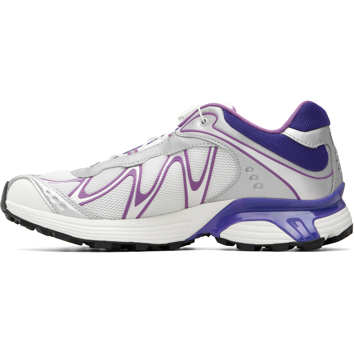 Salomon Purple & Silver XT-Whisper Sneakers