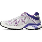 Salomon Purple & Silver XT-Whisper Sneakers